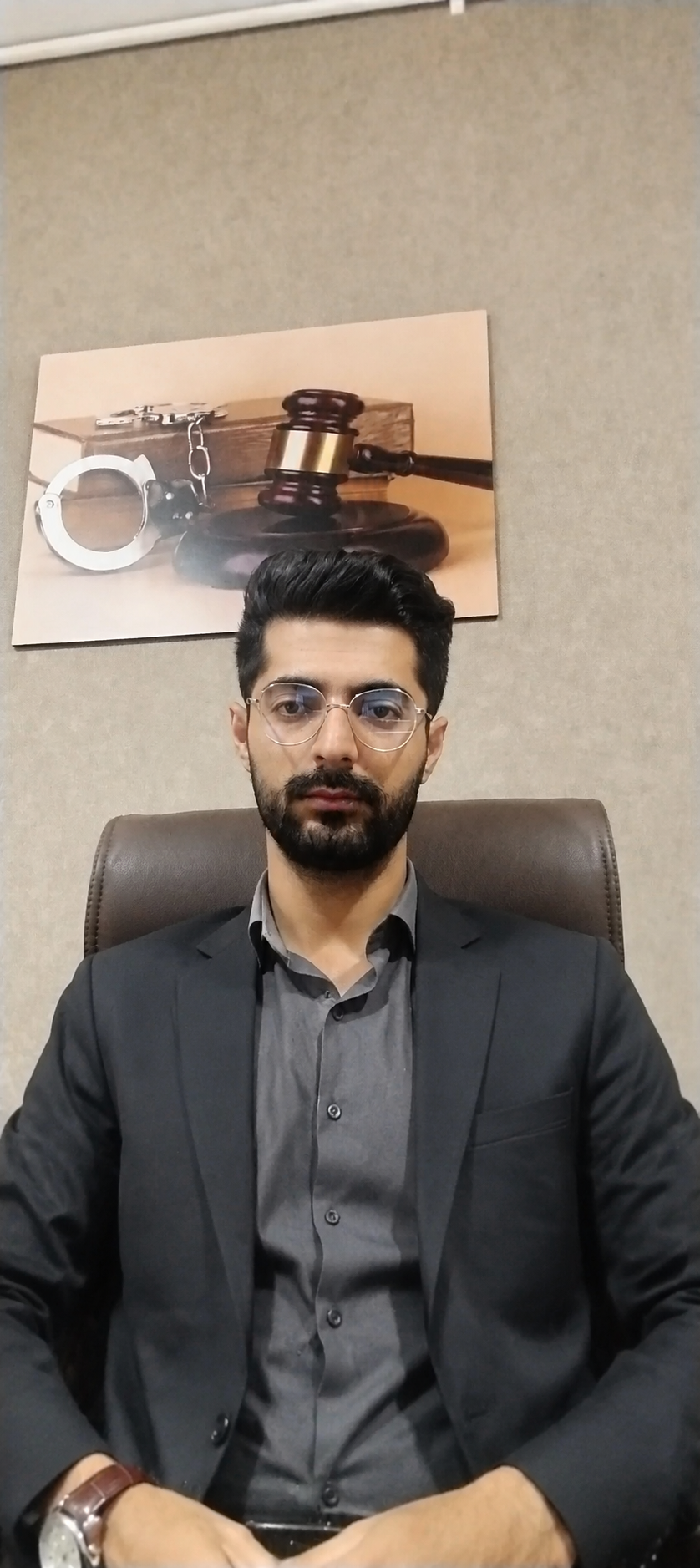 سیدمهدی موسوی، کارآموز وکالت در تهران